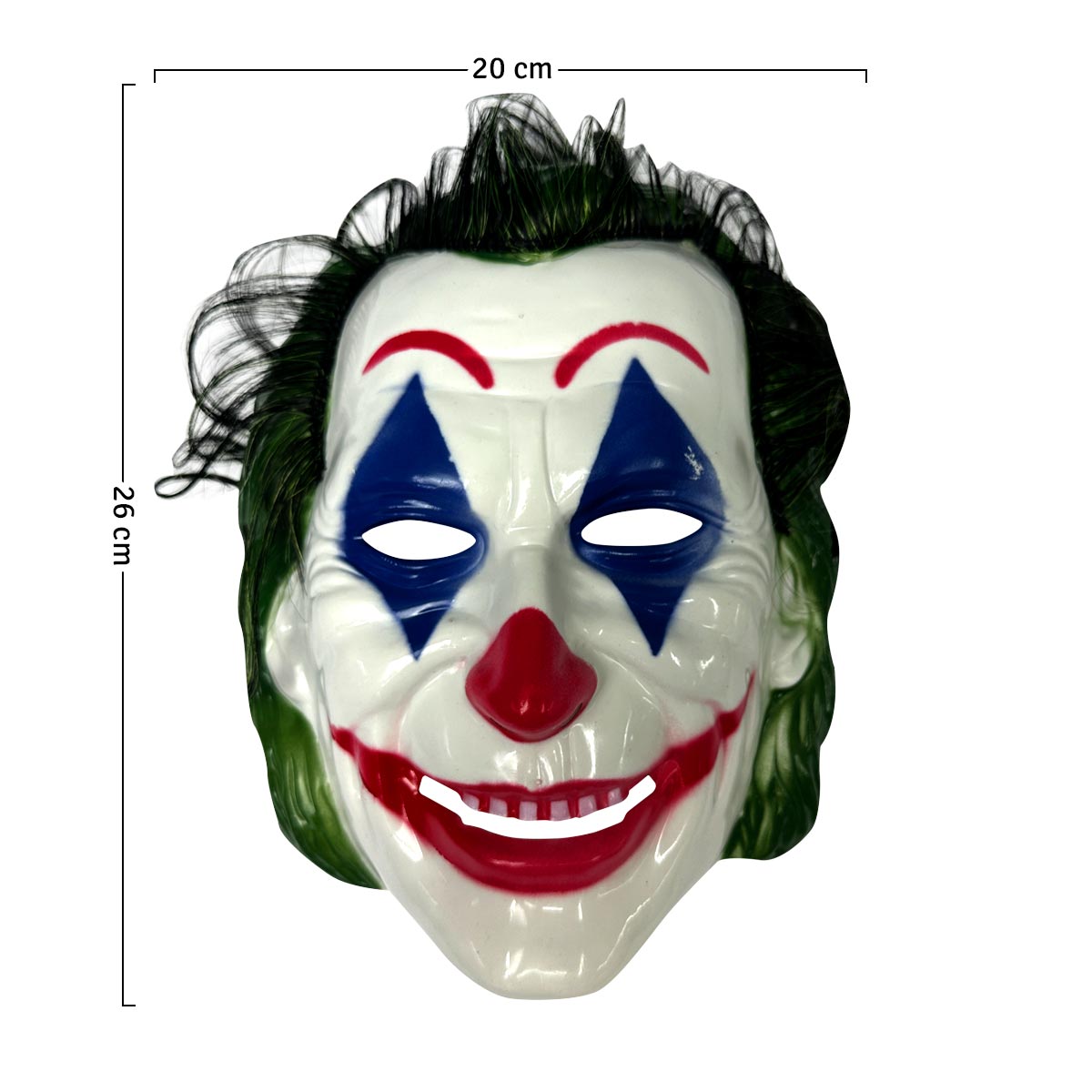 Miniatura 4 de Mascara Payaso Joker Asesino OF-1467